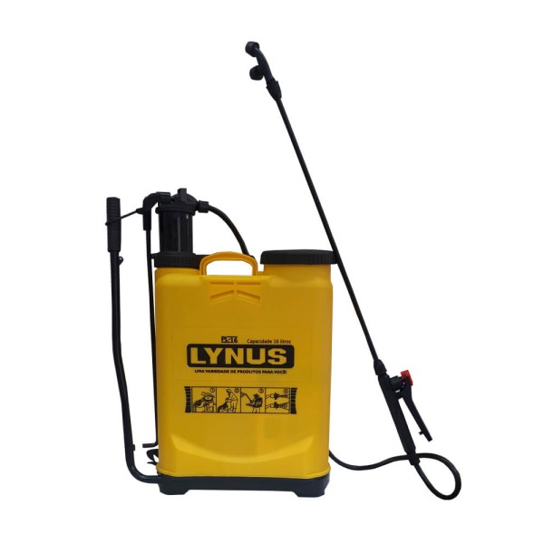 Encontraproduto.com.br - Pulverizador Manual com Tanque Lynus PL 16 16 Litros