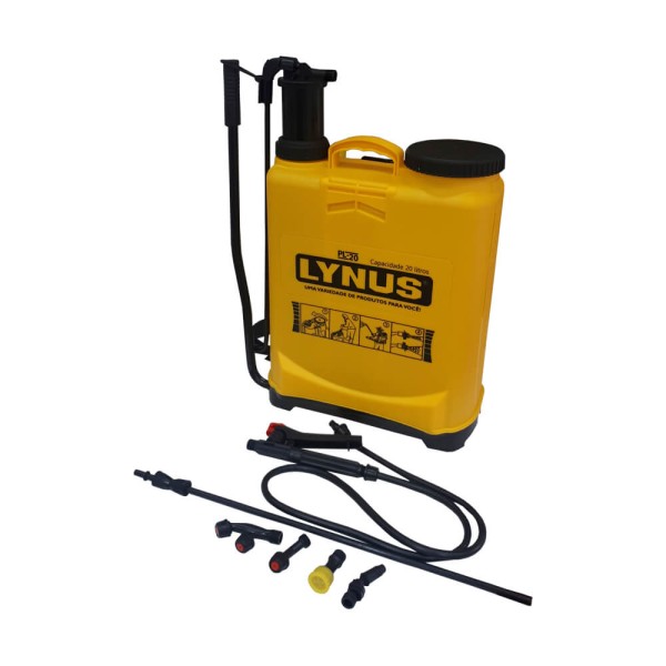 Encontraproduto.com.br - Pulverizador Manual com Tanque Lynus PL 16 16 Litros