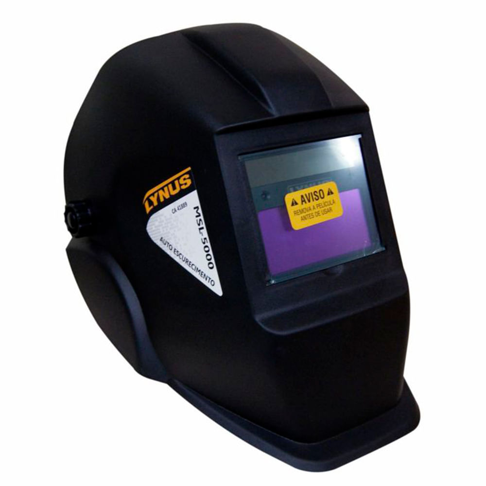 Encontraproduto.com.br - Máscara De Solda MSL-5000 Com Escurecimento Automático - Lynus