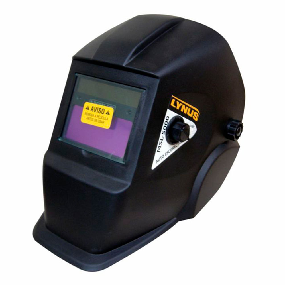 Encontraproduto.com.br - Máscara De Solda MSL-5000 Com Escurecimento Automático - Lynus