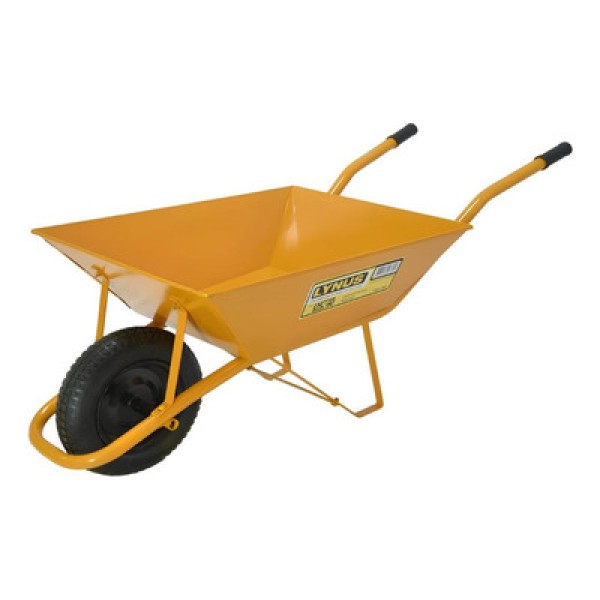 Encontraproduto.com.br - Carrinho de Mão 60 Litros Com Camçamba e Pneu Reforçados LYC-60 Lynus