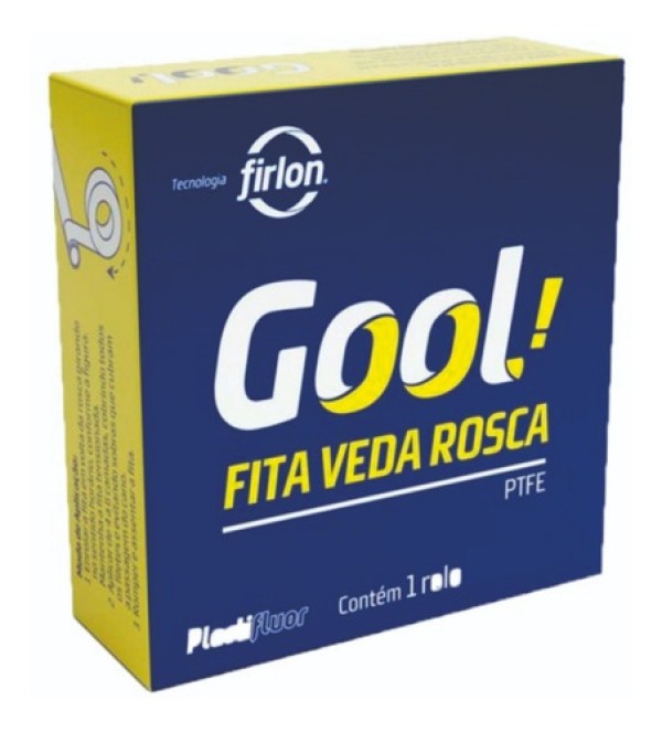 Fita Veda Rosca Pulvitec 18mmx50m - Polytubes - 078817 - Unitário