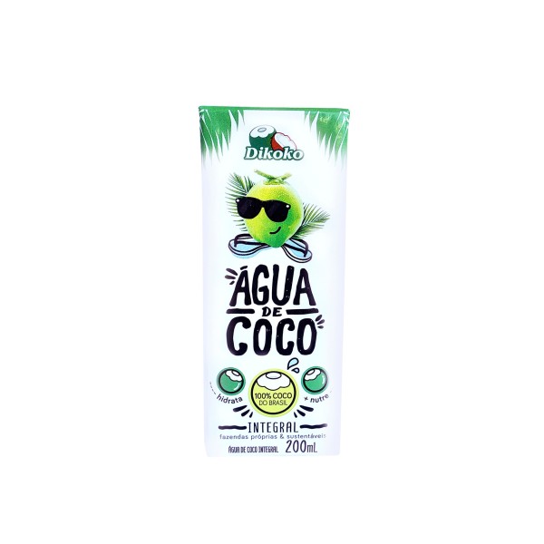 Encontraproduto.com.br - Água de Coco Integral Dikoko 200ml