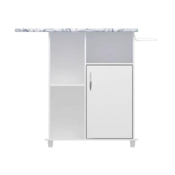 Encontraproduto.com.br - Tábua de Passar Roupa Florence 1 Porta Estrutura em MDP Notável - Branco
