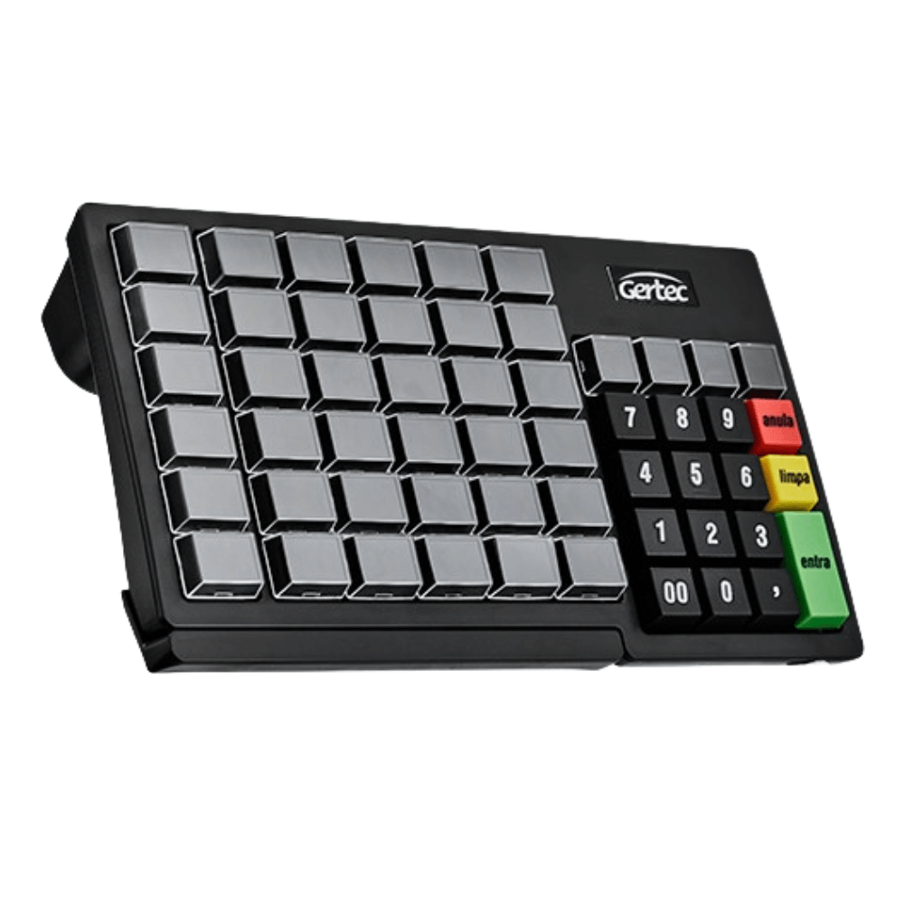 Encontraproduto.com.br - Teclado para PDV Gertec com Display e USB 2.0