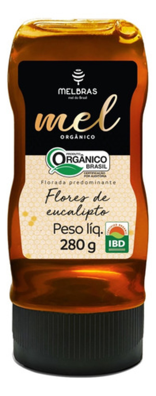 Mel Puro Organico Flores De Eucalipto 280g - Melbras