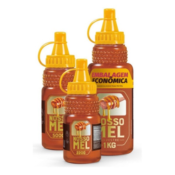 Encontraproduto.com.br - Mel Melbras Nosso Mel Silvestre 220g