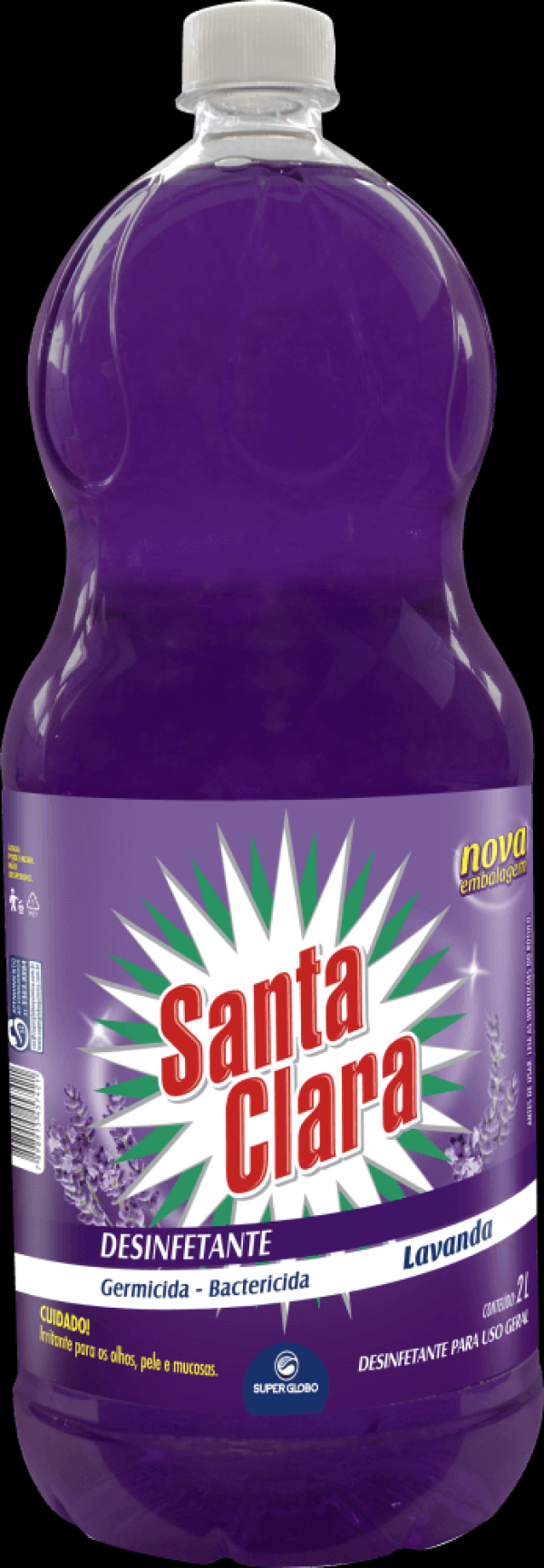 Desinfetante Santa Clara Lavanda Frasco com 2L