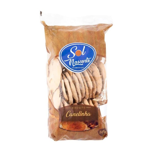 Biscoito Sol Nascente Canelinha Krack 300g