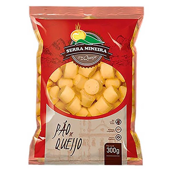 Pão de Queijo Coquetel Serra Mineira Pacote 400g