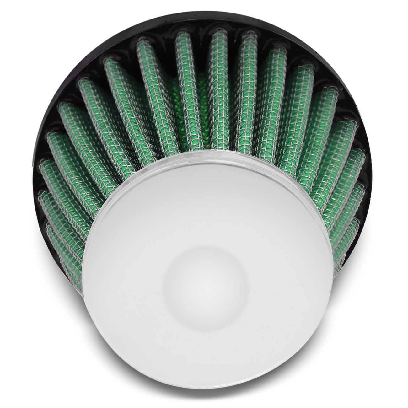 Filtro Ar Race Chrome 50MM XT 225 Twister CB 400 CBR 450 RD 350 CB 300R Comet 250 Verde