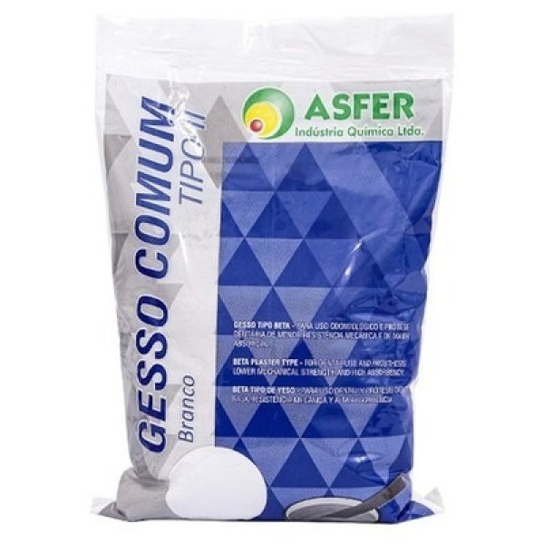Encontraproduto.com.br - Gesso Comum Tipo II - Asfer