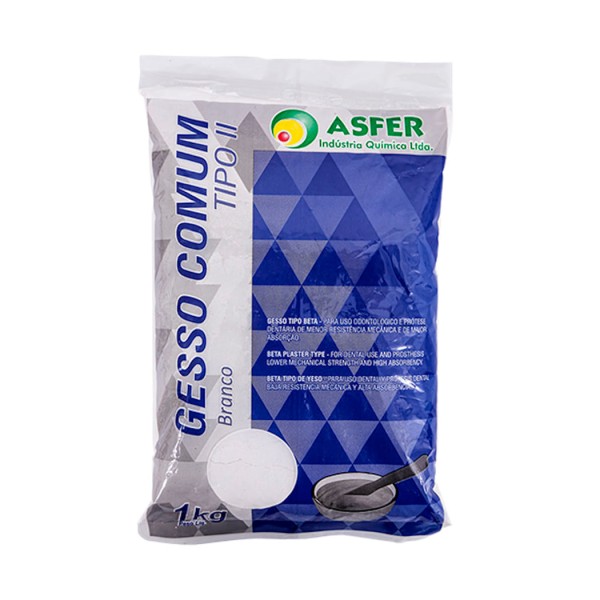 Encontraproduto.com.br - Gesso Comum Tipo II - Asfer