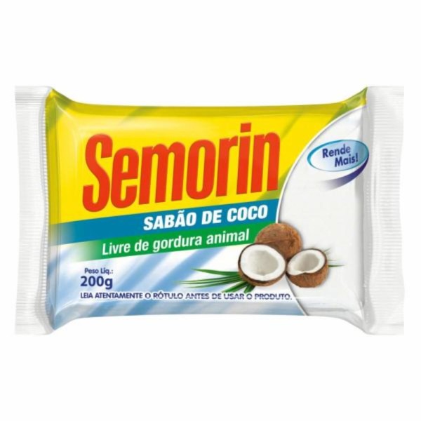 Encontraproduto.com.br - Sabão em Barra Semorin Coco 200g