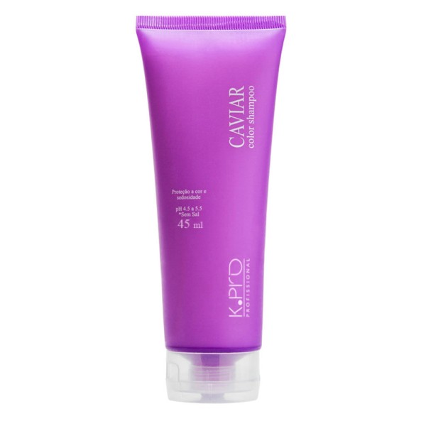 Encontraproduto.com.br - K Pro Caviar Color Shampoo Para Cabelos Coloridos 45ml