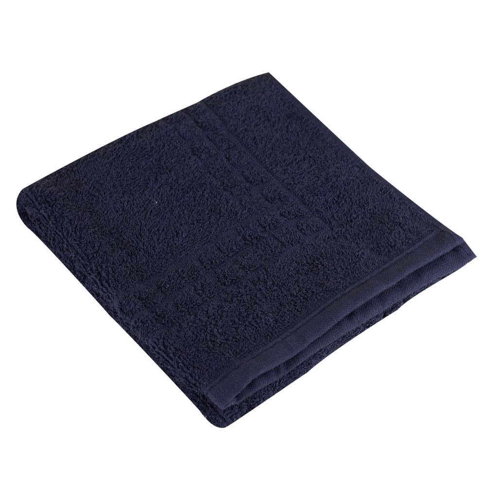 Toalha de Piso 40x63cm 100% Algodão Preto
