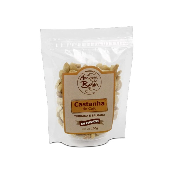 Encontraproduto.com.br - Castanha de Caju em Pedaços Amigos do Bem 100g