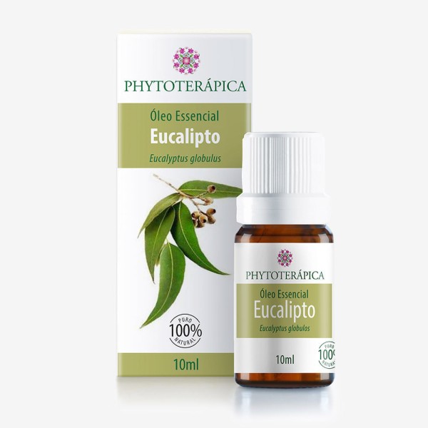 Encontraproduto.com.br - Óleo Essencial de Eucalipto Glóbulos 10ml Phytoterápica