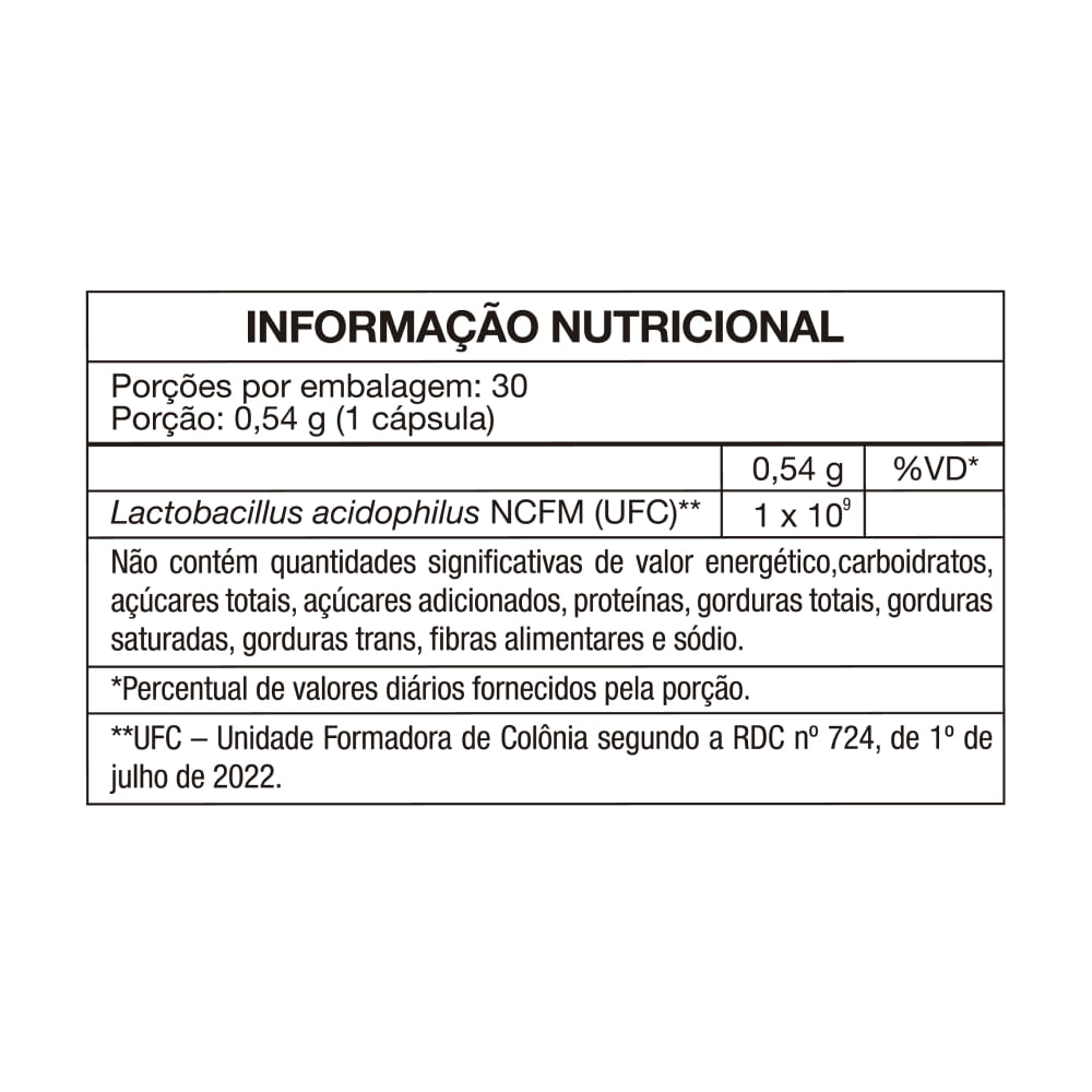 Encontraproduto.com.br - Suprabio Probiotico Com 30 Capsulas 1bi Lactobacillus Acidophilus