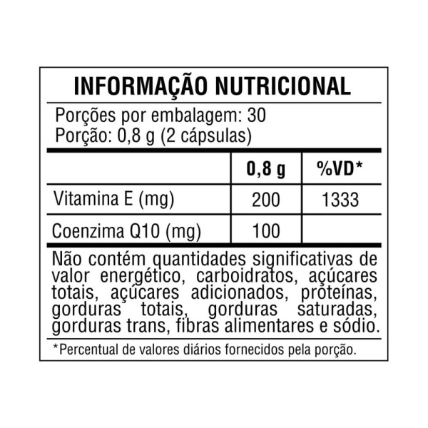 Encontraproduto.com.br - Suprabio Coenzima Q10 + Vitamina E Com 60 Capsulas