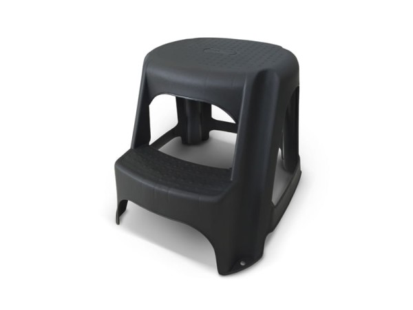 Encontraproduto.com.br - Banqueta Plastica Pt Step Multiuso 2 Degraus
