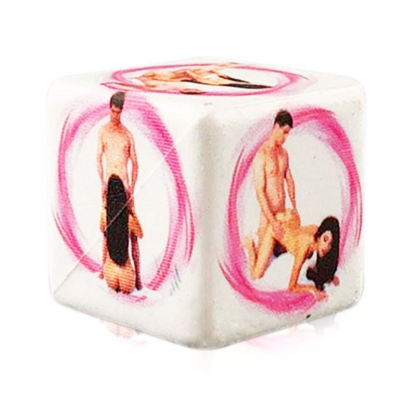 Encontraproduto.com.br - Dado De Posições Hétero Color Com 1 Dado Diversão Ao Cubo