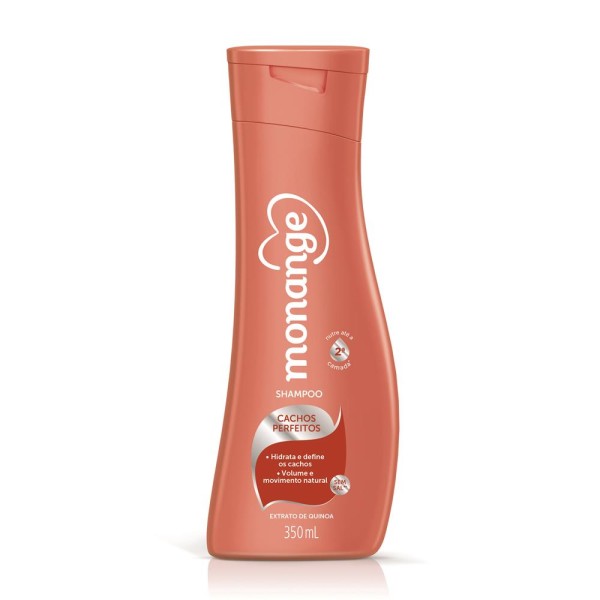 Encontraproduto.com.br - Shampoo Monange Cachos Perfeitos com Extrato de Quinoa sem Sal 350ml