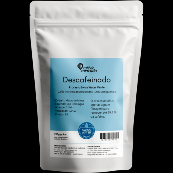 Café CAFÉ DO MERCADO Grãos Descafeinado 250g