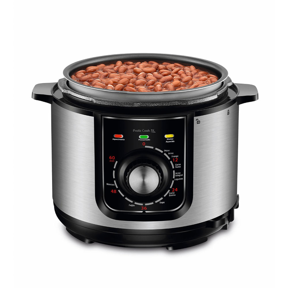 Panela Pressão Mondial Elétrica 5l 900w Pe-48 220v un