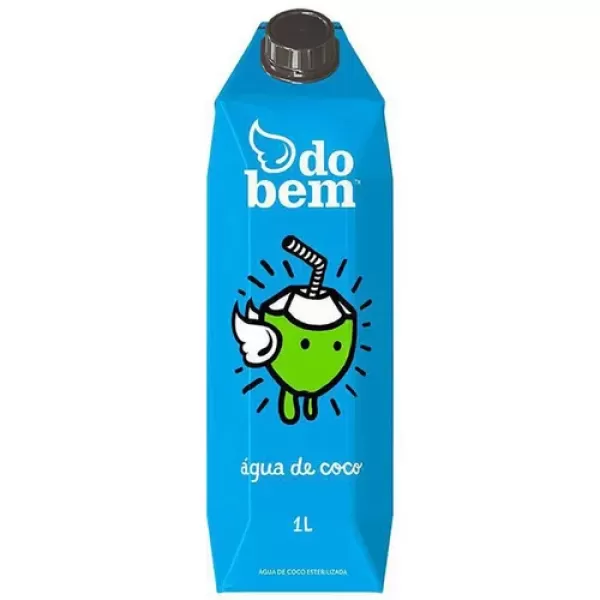 Água DO BEM Coco Caixa 1L