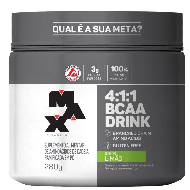 Encontraproduto.com.br - Bcaa Max Titanium Drink 4:1:1 Uva 280g