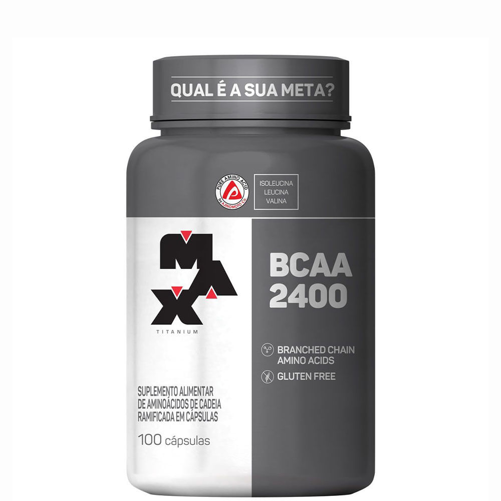 Encontraproduto.com.br - BCAA 2400 100 Cápsulas Max Titanium