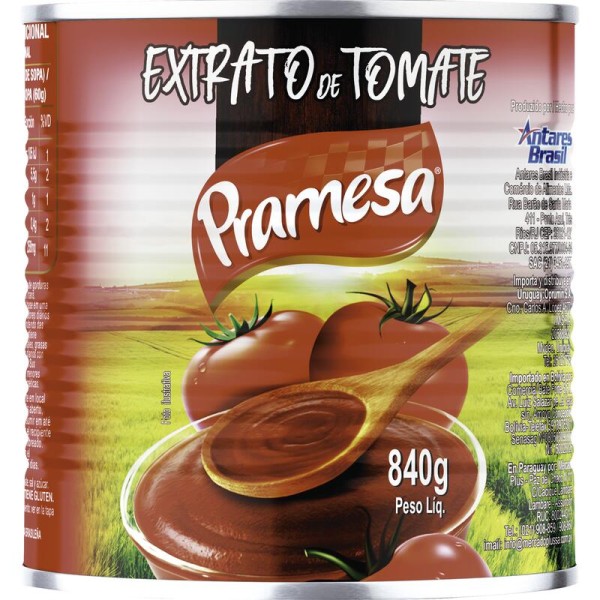 EXTRATO TOMATE PRAMESA LT 840G 840G