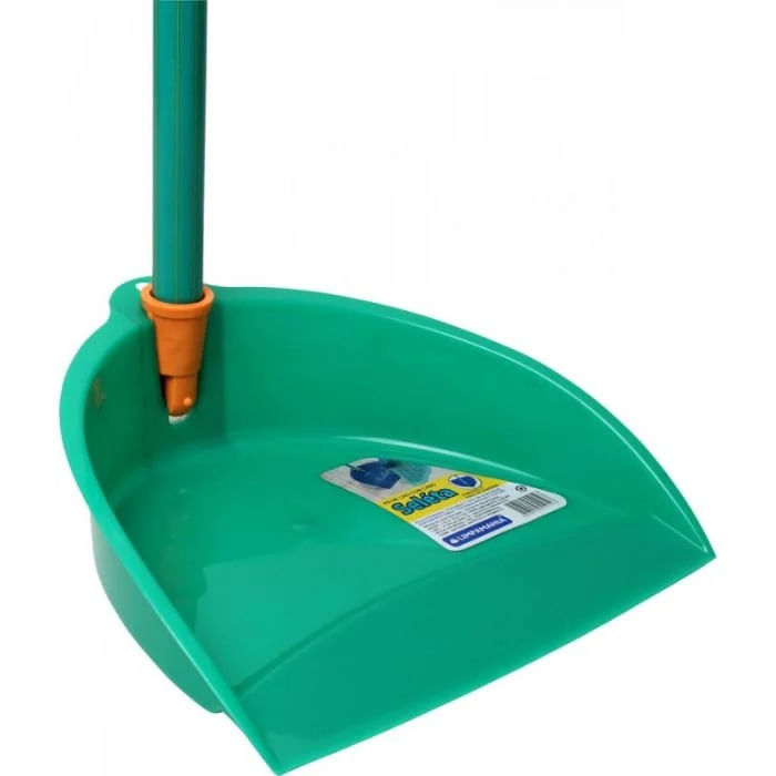 Encontraproduto.com.br - Pá Lixo Cabo Longo Dobravel Seleta Casa Cozinha Lavanderia 