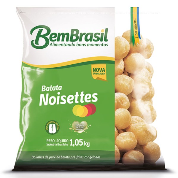 Encontraproduto.com.br - Batata Bem Brasil Noisetes 1,05kg