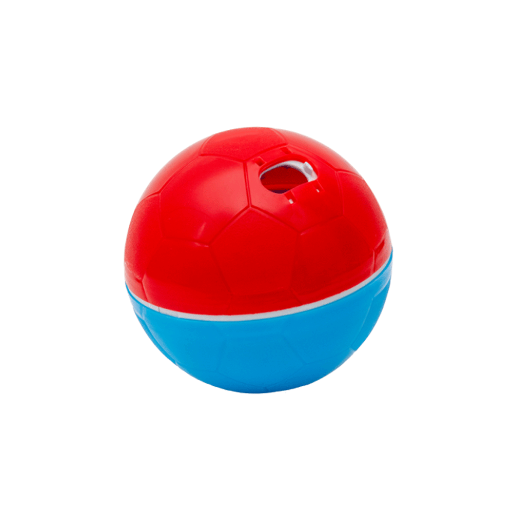 Brinquedo Comedouro Amicus Crazy Ball Vermelho e Azul