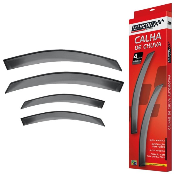Encontraproduto.com.br - Calha de Chuva Marcon GOL/ Parati G2/ G3/ G4 04 Portas 95/ 08
