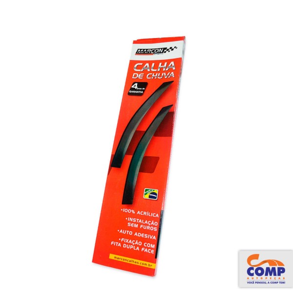 Encontraproduto.com.br - Calha de Chuva Marcon GOL/ Parati G2/ G3/ G4 04 Portas 95/ 08