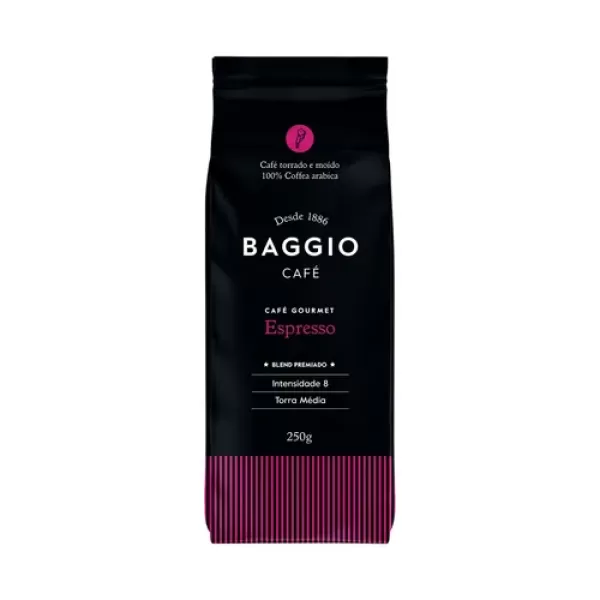 Café Torrado E Moído Gourmet Espresso Baggio 250g