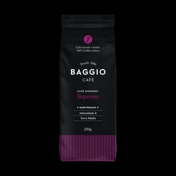 Encontraproduto.com.br - Café Torrado E Moído Gourmet Espresso Baggio 250g