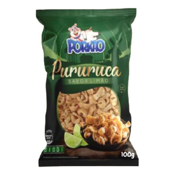 Torresmo Porkão Limão 100g
