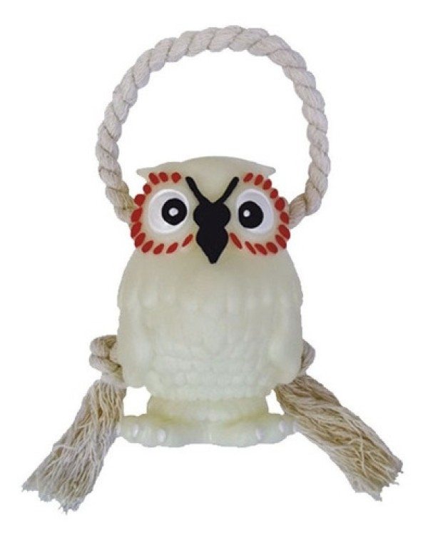 Brinquedo Pet Coruja Com Corda - Tudo Em Caixa