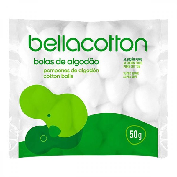 Encontraproduto.com.br - Algodão em Bolas Bellacotton Pacote 50g