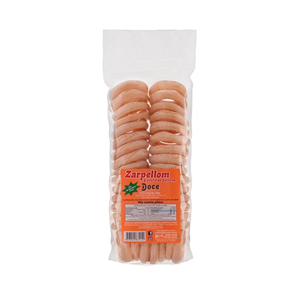 Encontraproduto.com.br - Biscoito de Polvilho Doce Sem Glúten Zarpellom 100g