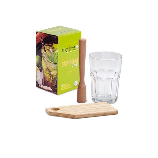 Encontraproduto.com.br - Kit Caipirinha Com 3 Peças Top Line