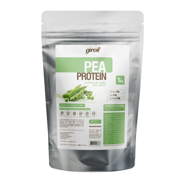 Encontraproduto.com.br - Proteína de Ervilha Sabor Natural Giroil 1KG