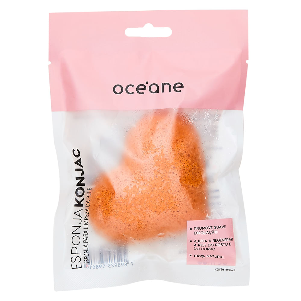 Limpeza Facial Océane - Konjac Frutas Vermelhas