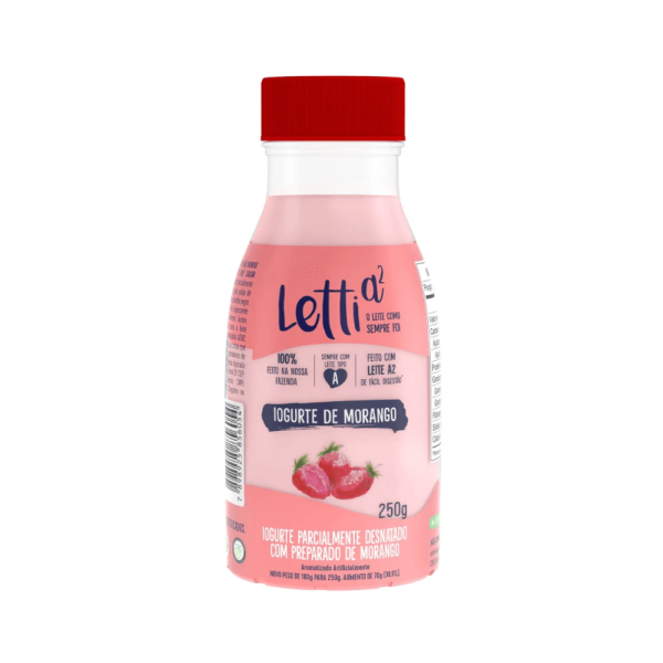 Encontraproduto.com.br - Iogurte De Morango Letti 180g
