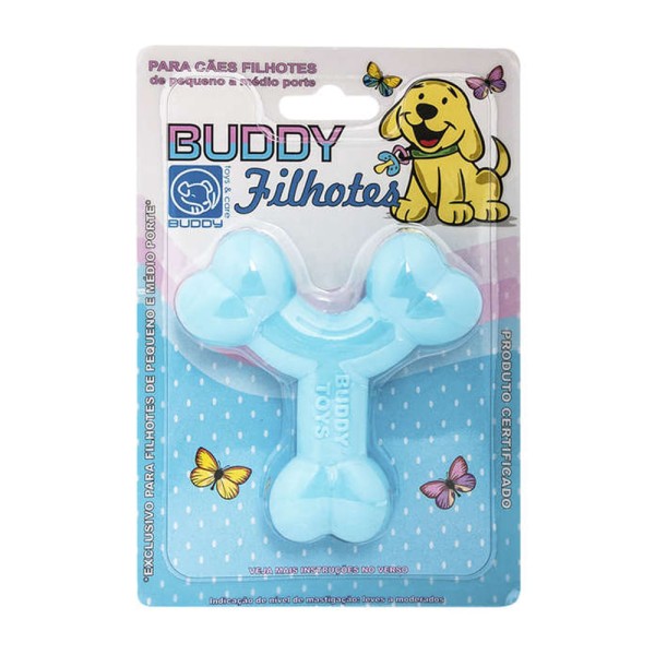 Encontraproduto.com.br - Ossinho Filhotes Buddy Toys Azul