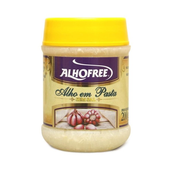 Pasta de Alho sem Sal Alhofree 200 g